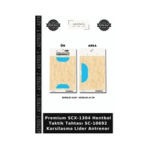 Premium Scx-1304 Hentbol Taktik Tahtası Sc-10692 Karsilasma Lider Antrenor Çok Renkli
