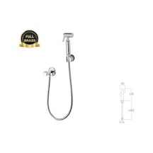 Taharat Musluğu Spiralli Msf101 Krom