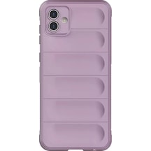 Newface - 629 - Samsung Galaxy A05 Kılıf Optimum Silikon - Edntrend - - Mor