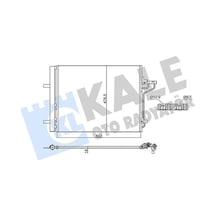 Kale 353135 Klima Radyatörü Kondanser - Ford C-max 2010- 2.0 Tdci Dizel 8v6119710fa - 1693590 - 2002808