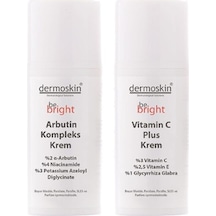 Dermoskin Be Bright Arbutin Kompleks Krem 33 ML + Vitamin C Plus Krem 33 ML