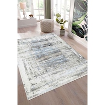 Valencıa-1506 Kaymaz Taban Dekoratif Modern Yıkanabilir Kolay Temizlenen Salon Balkon Mutfak Halısı Kilim Yolluk