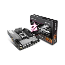 Sapphıre Nıtro+ B850m Wıfı Amd B850 Soket Am5 Ddr5 8000+mt/s Oc Wifi 6 Matx Anakart-52123-01-40g