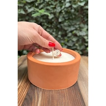 Candle Krem Rengi İp Fitil Etiketi 100 Adet Çok Renkli