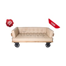Ntconcept Masif Ağaç Loft Koltuk (353422850)