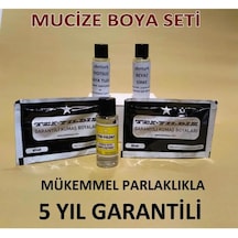Kumaş Boyası Ve Sabitleyici Seti Siyah Çok Renkli