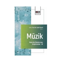 Müzik Alanında Uluslararası Araştırmalar Iıı / Kolektif