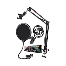 Lastvoice Basic Set-39Shps Mikrofon Standı Pop Filter ve Shock Mo
