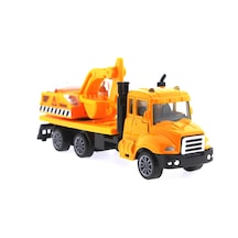 Çek Bırak Metal Mini Sarı Kepçe