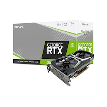 PNY NVIDIA GeForce RTX 2060 Uprising Dual Fan VCG206012DFMPB 12 GB GDDR6 192 Bit Ekran Kartı