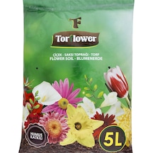 Torflower Çiçek Saksı Toprağı 5 L 4 Adet Diğer