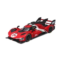 Bburago 1/18 Ferrari Racing 499p Modificanta Model Araba Kırmızı