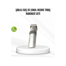 Znv Zenvia Mey İthalat Şarjlı Saç Ve Sakal Kesme Makinesi Paslanmaz Çelik Bıçak, Ayarlanabilir Başlık Znv 1 - 2 Saat