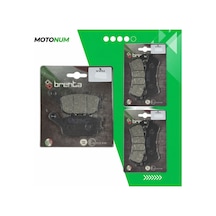 Honda Cbf 600 N Abs Ön Ve Arka Fren Balata Takımı Brenta Mtn6419