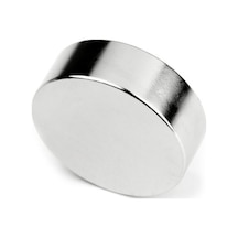 Neodyum Mıknatıs, Çap 30mm X Kalınlık 10mm Yuvarlak Süper Güçlü Magnet