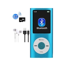 5007mp 8gb Tf Kart  Metal Mp3 Player Renli Ekranlı Fm Radyolu Bluetoth Lu Hafıza Kartı Girişli Müzik Çalar 8gb