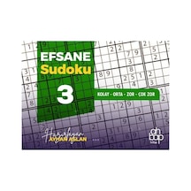 Efsane Sudoku - 3- Ahbap Kitap