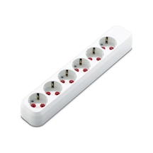 Rı-tech 6lı Klemensli Topraklı Grup Priz 001 175 610001 00 00