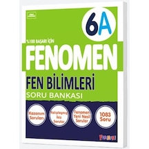 6. Sınıf Fen Bilimleri A Fenomen Soru Bankası Fenomen Okul Yayınları