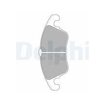Mercedes C180 W204 On Fren Balatasi 2013-2013 Delphı Lp2099