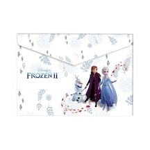 Keskin Çıtçıtlı Dosya A4 Frozen Iı Kırmızı