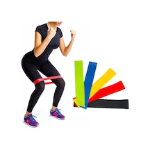 Evde Kal Spor Seti-3 - Antrenman Lastiği - Pilates Mat - Lastik