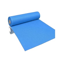 Genel 15 Metre Açık Mavi Tela Kumaş Kumaş Noel Yılbaşı Süsleme Kumaşı 70 Cm