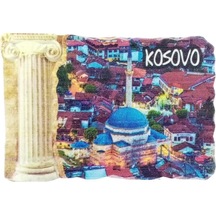 Kosova Temalı Sütun Magnet