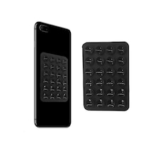 Silikon Vantuzlu Telefon Tutucu Sticker Vakumlu Askı Ahşap Renk Yok Uzaktan Kumanda