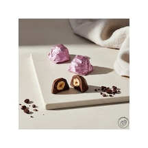 Nutat Pembe Sargılı Kristal Çikolata Fındık Kremalı & Bütün Fındıklı 500 Gr.
