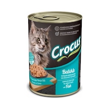 Crocus Yetişkin Kedi Balıklı Yaş Mama 400gr