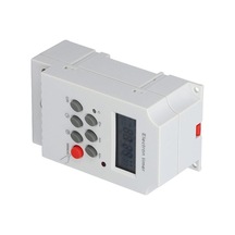 Pazly 220v 25a Mikrobilgisayar Zamanlayıcı, Plastik Kasa, 1-168 Saat, Akıllı Enerji Tasarruflu Zamanlayıcı