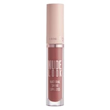 Nude Look Natural Lipgloss No: 04 Peachy Nude - Doğal Parlak Dudak Parlatıcısı 0