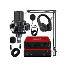 Midex Superior Pack-1 Stüdyo Kayıt Ekipmanları Glx-800 Ses Kartı Mx-2020 Stüdyo Mikrofon