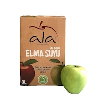 Ala Saf %100 Yeşil Elma Suyu 3 L