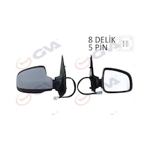 Gva 1019166-99 Dış Dikiz Aynası Sağ Sandero Stepway 2012 Ve Sonrası Elektrikli Isıtmalı Astarlı Konveks Sensörsüz Vm-6804ehpsr 963011787r