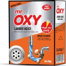 Mr. Oxy Lavabo Açıcı 3 X 70 G 3 Adet