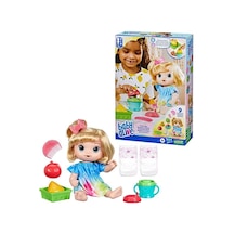 Baby Alive Bebeğimle Eğlenceli Yudumlar Sarışın F7356