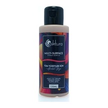 Multi-surface Hibrit Akrilik Boya, 120ml, Su Bazlı, Ahşap Cam Seramik Metal Kumaş Plastik İçin Sıcak Linen 0,15 L