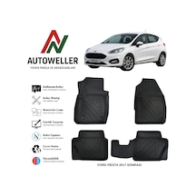 Ford Fiesta 2017 Sonrası Havuzlu Oto Paspas