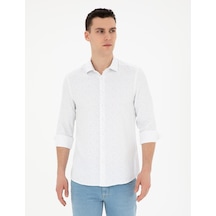 Pierre Cardin Erkek Limon Gömlek Desenli 50283501-vr035 Limon