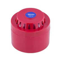 1001-220v İkaz Kornası Plastik