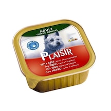 Plaisir Adult Pate Biftekli Küçük Irk Yetişkin Köpek Konservesi 150 G