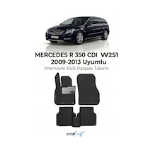 OtoCraft Mercedes R 350 Cdı W251 2009-2013 Araca Özel 3d Havuzlu Eva Paspas Tam Set 5 Parça