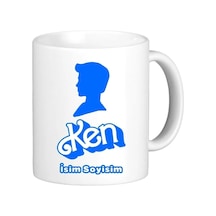 Ken Tasarım Kişiye Özel Beyaz Kupa
