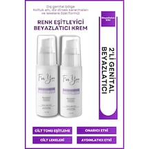 Günlük Yıkama Genital Bölge Temizleyici Köpük & Genital Beyazlatıcı Krem 50 Ml