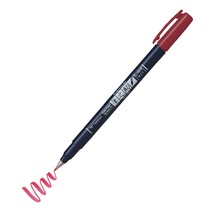 Tombow Fudenosuke Brush Pen Fırça Uçlu Kalem 25 Red