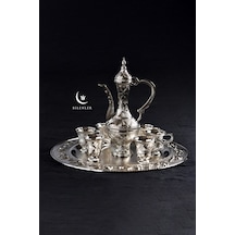 Hediyelik/ Dekoratif Gümüş Zemzem Takımı 8 Parça Set