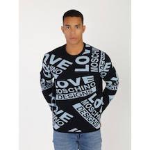 Yeni Moschıno Erkek Kazak Lacivert