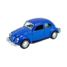 Metal Vosvos Mavi Çek Bıraklı 12Cm